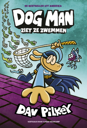 Dog man ziet ze zwemmen - Dav Pilkey