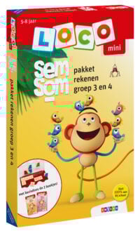 Loco mini semsom rekenen groep 3 en 4 pakket - Job van Gelder