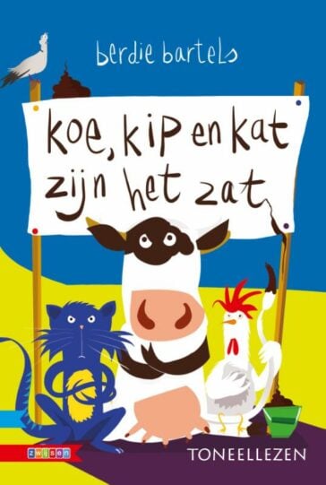 Koe, kip en kat zijn het zat