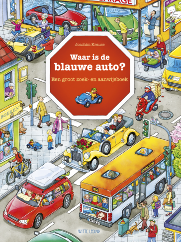 Waar is de blauwe auto?