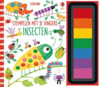 Stempelen met je vingers Insecten - 
