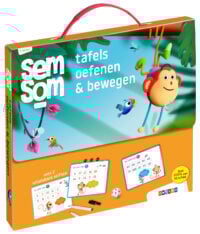 Semsom 7-10 jaar tafels oefenen & bewegen - Job van Gelder