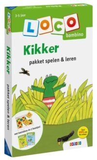 Loco bambino Kikker pakket spelen & leren - Max Velthuijs