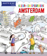 Kleur- en speurboek Amsterdam - Juliette de Wit