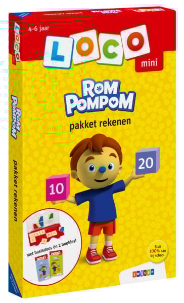 Rompompom pakket rekenen