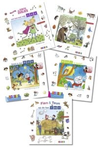 Pakket 2 kleuters samenleesboeken (5 titels) -