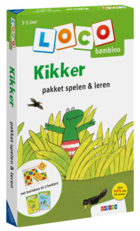 Loco Bambino - Loco bambino Kikker pakket spelen & leren - Max Velthuijs