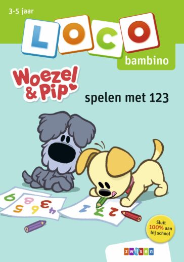 Loco bambino Woezel & Pip spelen met 123