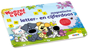 Woezel & Pip magnetische letter- en cijferdoos 3-4 jaar - 