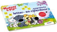 Woezel & Pip magnetische letter- en cijferdoos 3-4 jaar - 