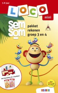 Loco Mini – Loco mini semsom rekenen groep 3 en 4 pakket - Job van Gelder