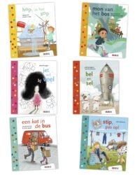 Pakket Leren lezen AVI M3 2 (6 titels) -