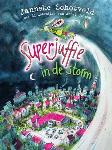 Superjuffie in de storm