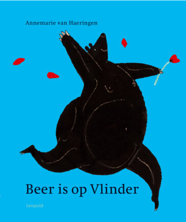 Beer is op Vlinder