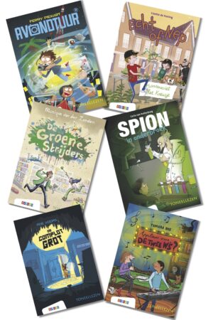 Pakket 2 Toneellezen groep 7 (6 titels) -