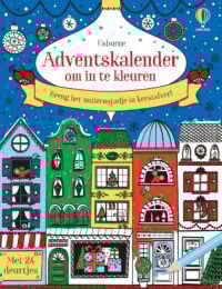 Adventskalender om in te kleuren - 