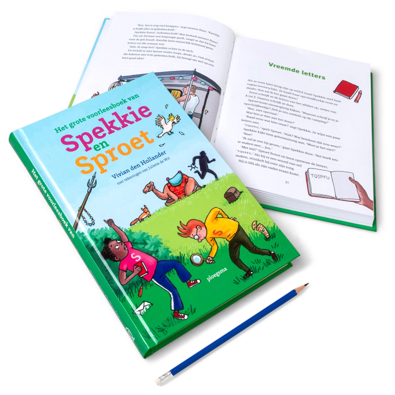 Het grote voorleesboek van Spekkie en Sproet - Vivian den