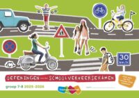 Schoolverkeersexamen groep 7-8 2025-2026 Oefenboek - Job van Gelder