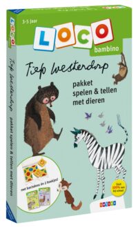 Loco Bambino - Fiep Westendorp pakket spelen & tellen met dieren - Fiep Westendorp