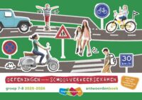 Schoolverkeersexamen groep 7-8 2025-2026 Antwoordenboek - Job van Gelder
