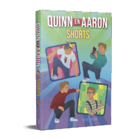 Quinn en Aaron shorts - Quinn en Aaron Bezemer, Chemène de Heus