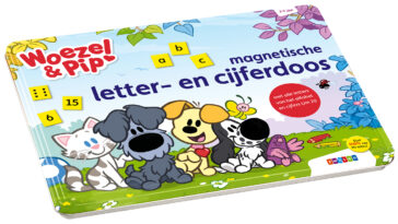 Woezel & Pip magnetische letter- en cijferdoos