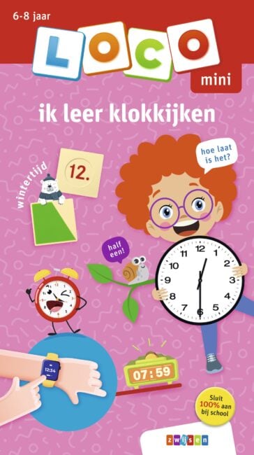 ik leer klokkijken 6-8 jaar