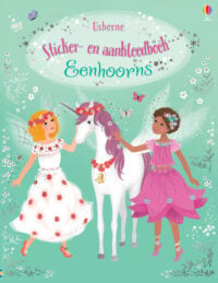 Sticker- en aankleedboek Eenhoorns - 