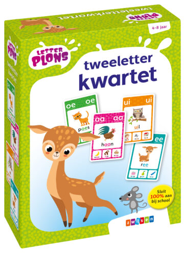 tweeletterkwartet 4-8 jaar