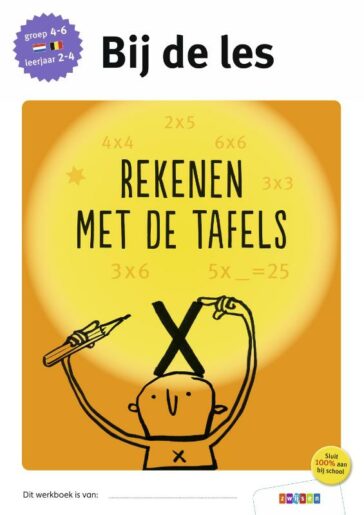 Rekenen met de tafels groep 4-6 – leerjaar 2-4