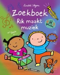 Zoek- en geluidenboek Rik maakt muziek - Liesbet Slegers