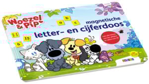 Woezel & Pip magnetische letter- en cijferdoos - 