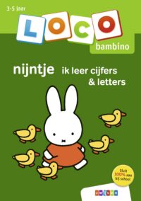 Loco Bambino – nijntje ik leer cijfers & letters 3-5 jaar - 