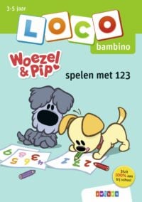 Loco bambino Woezel & Pip spelen met 123 - 