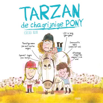 Tarzan, de chagrijnige pony