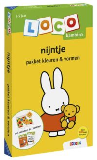 Loco bambino nijntje pakket kleuren & vormen - 