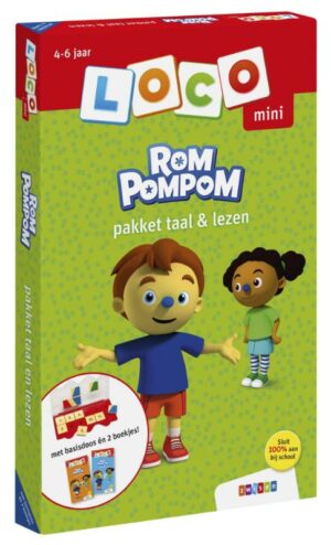 Loco mini rompompom pakket taal & lezen - 