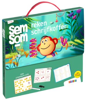 Semsom reken schrijfkoffer (4-6 jaar) - Job van Gelder