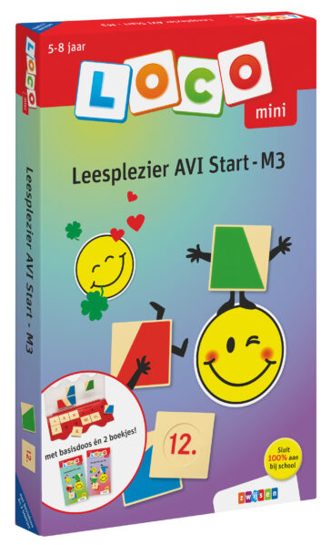 Loco mini pakket Leesplezier AVI Start – M3